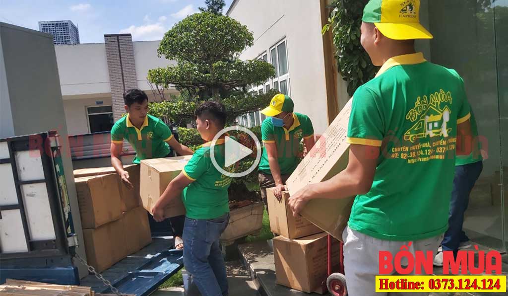 Dịch vụ chuyển văn phòng trọn gói bốn mùa